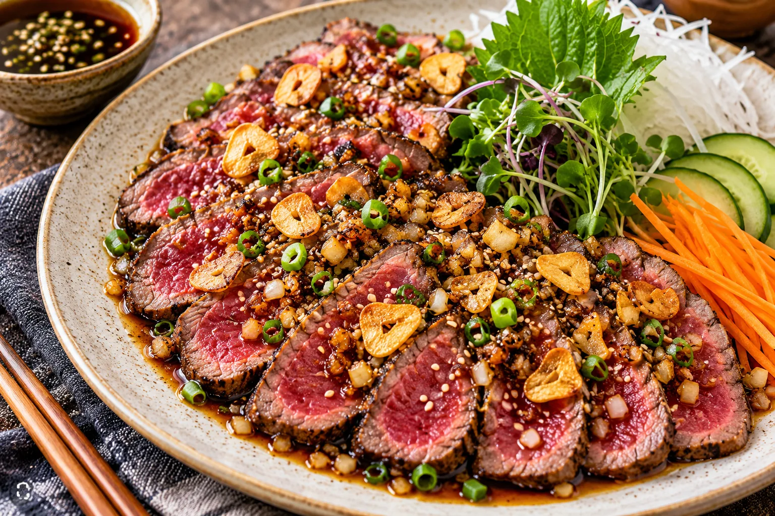 Japanese Beef Tataki