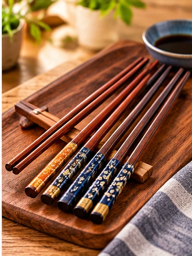 Illustrative photograph of chopsticks