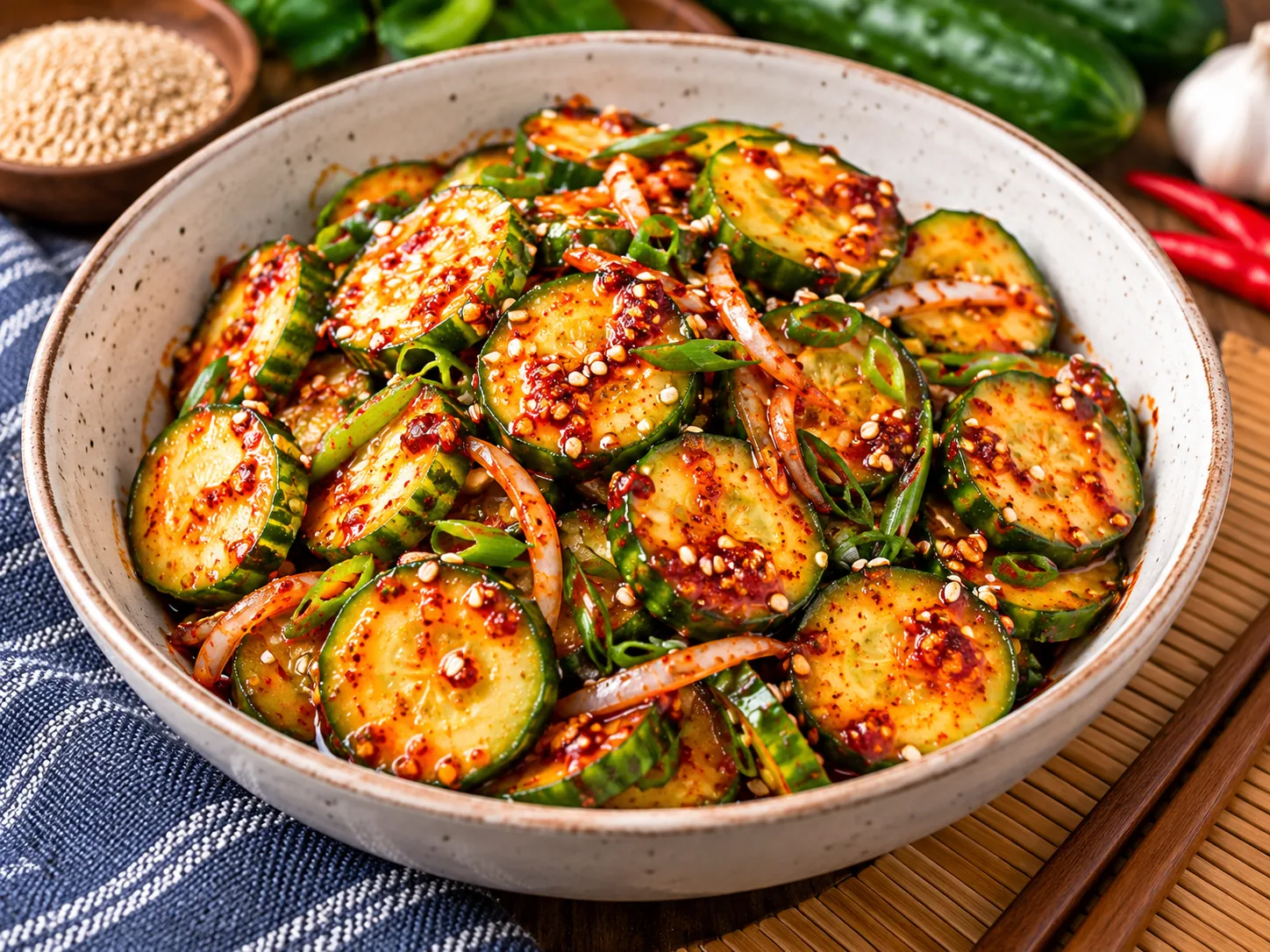 Korean Cucumber Salad