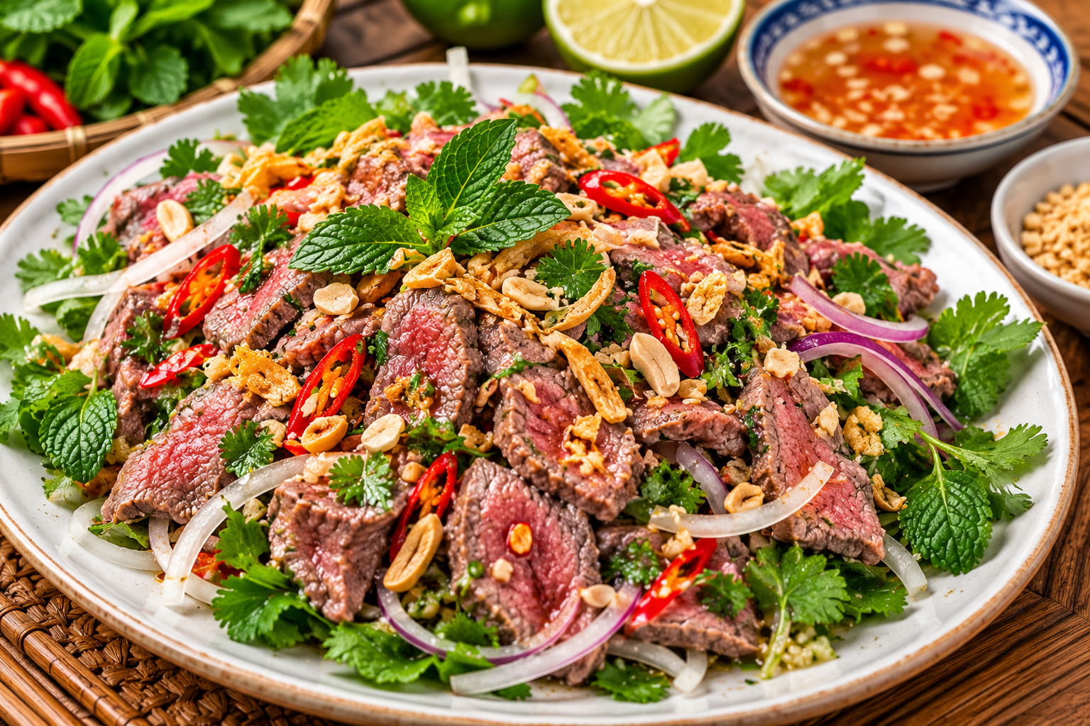 Bò Tái Chanh